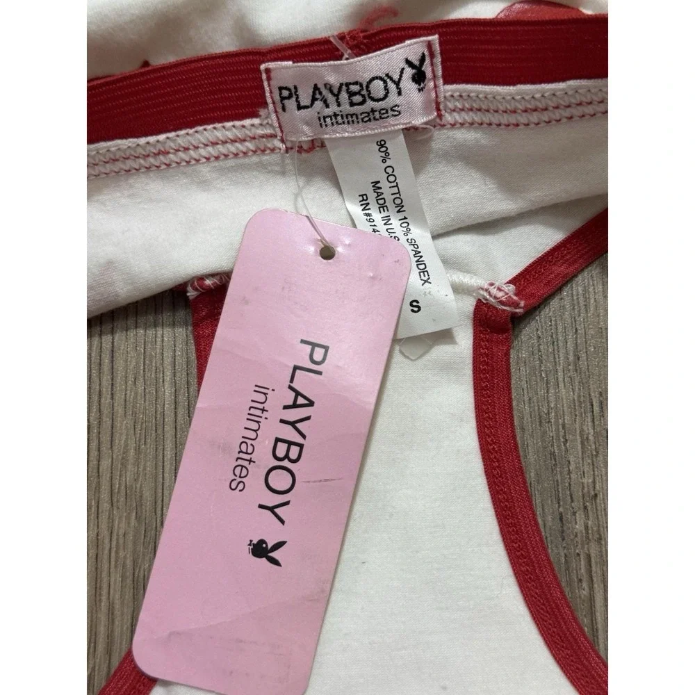 Y2K Vintage Playboy Kiss My Bunny Head Briefs Underwear‎ Size S